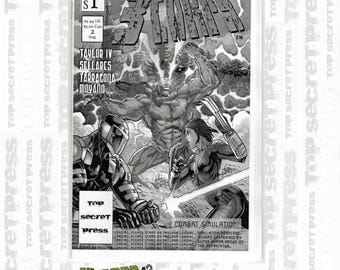 3CORPS #2 ~ Ashcan Prototype Comic