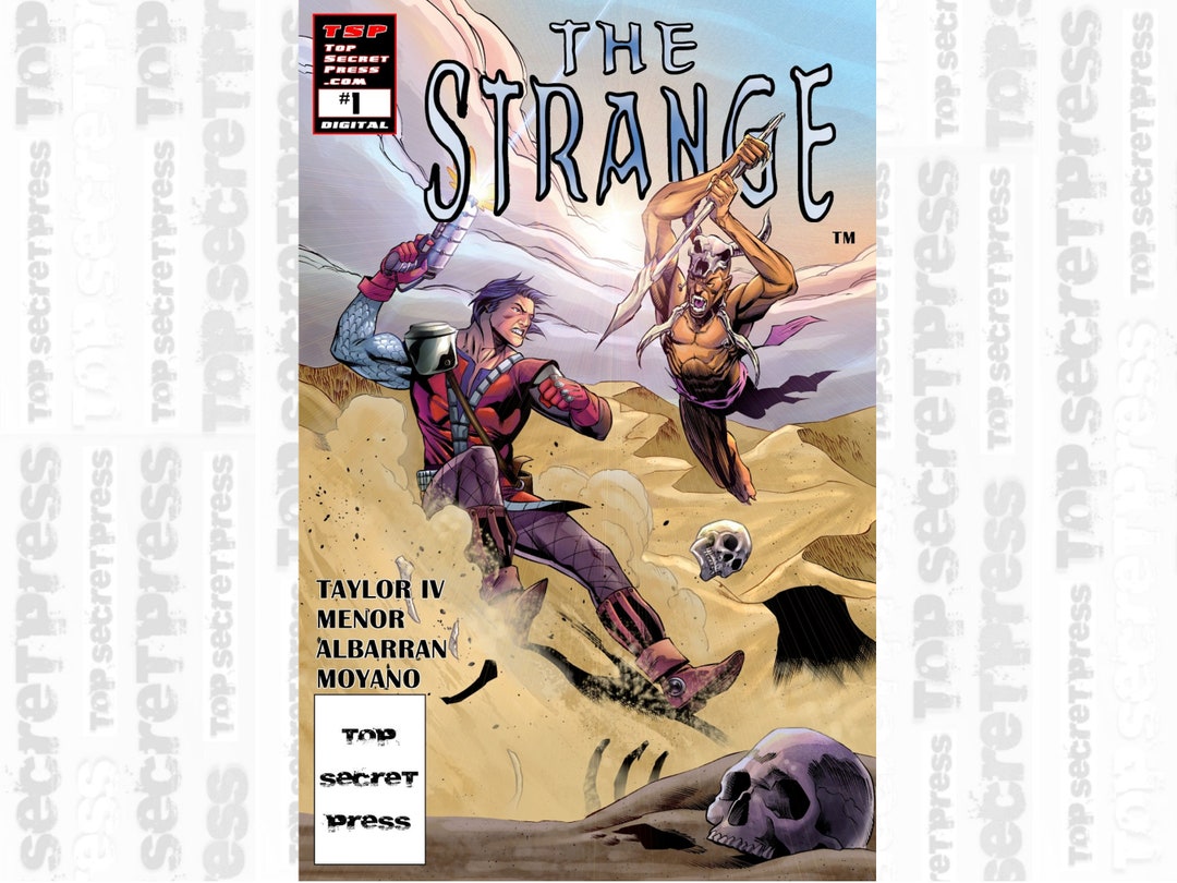 The Strange #1 ~ Digital Comic Regular Cover - Etsy