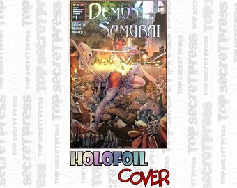 Demon Samurai #1D ~ Holofoil Cover