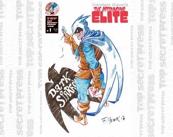 The Astounding Elite #1B ~ Comic Swag Set Bonanza