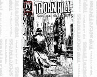 Thorn Hill #2B ~ Black and White Cover