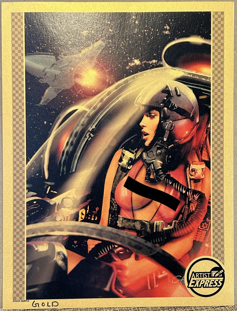 Prototype Cover Gold ~ the Strange #6 Nude - Etsy
