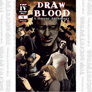 Draw Blood - A Horror Anthology ~ Regular Cover
