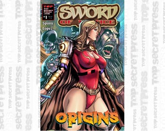 Sword of Justice Origins #1C ~ Regular Cover