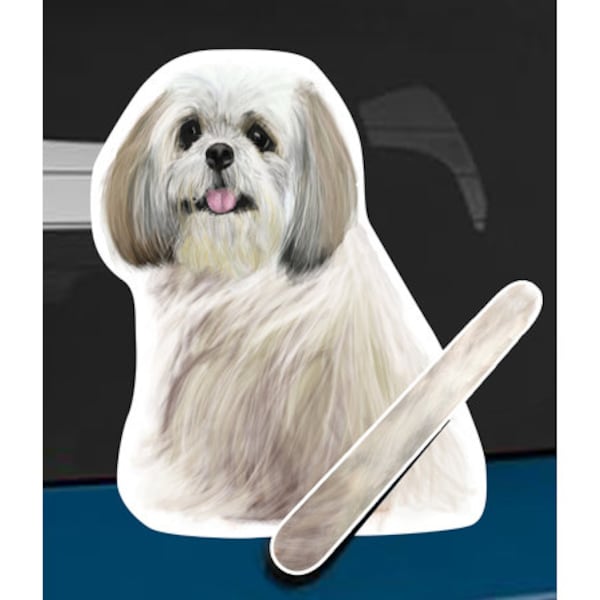 Dog Wagging Tail Rear Window Decal - Etsy