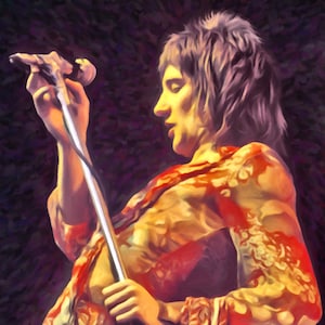 Rod Stewart 1970er Jahre