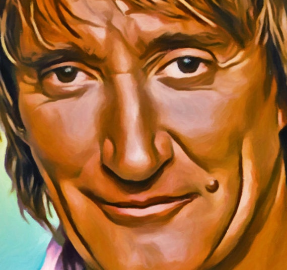 Rod Stewart - Etsy