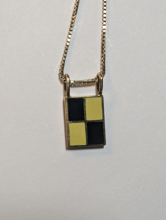 Tiffany/Ralph Lauren enamel pendant - image 7