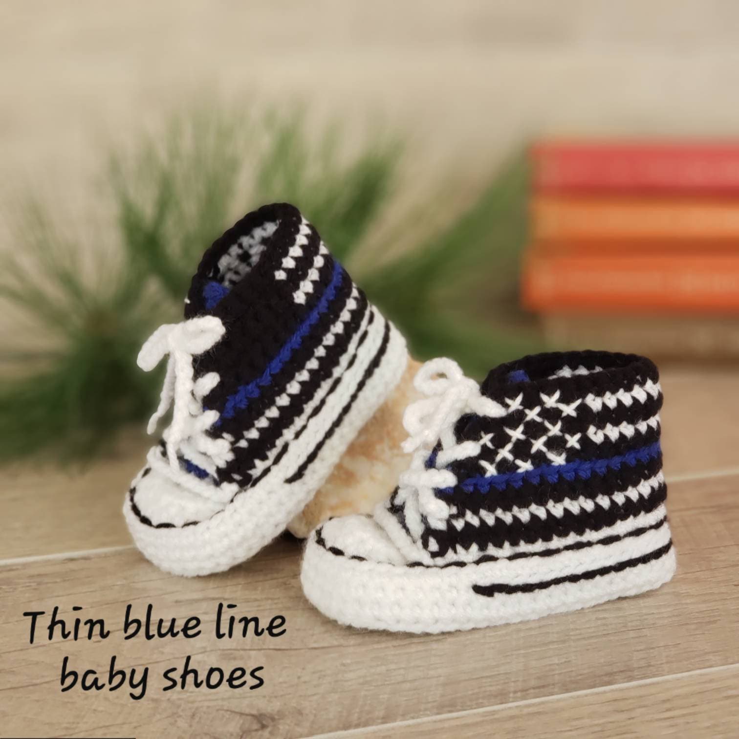 thin blue line converse