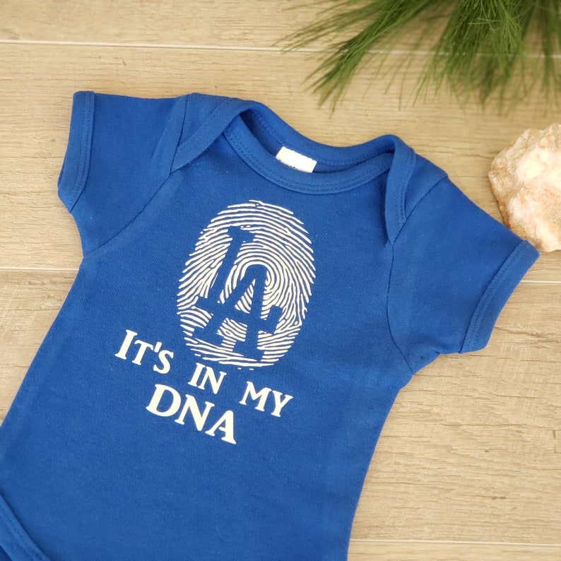 dodgers baby onesie