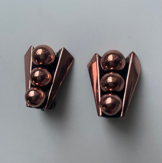 vintage 60s midcentury Renoir copper handcrafted/… - image 6