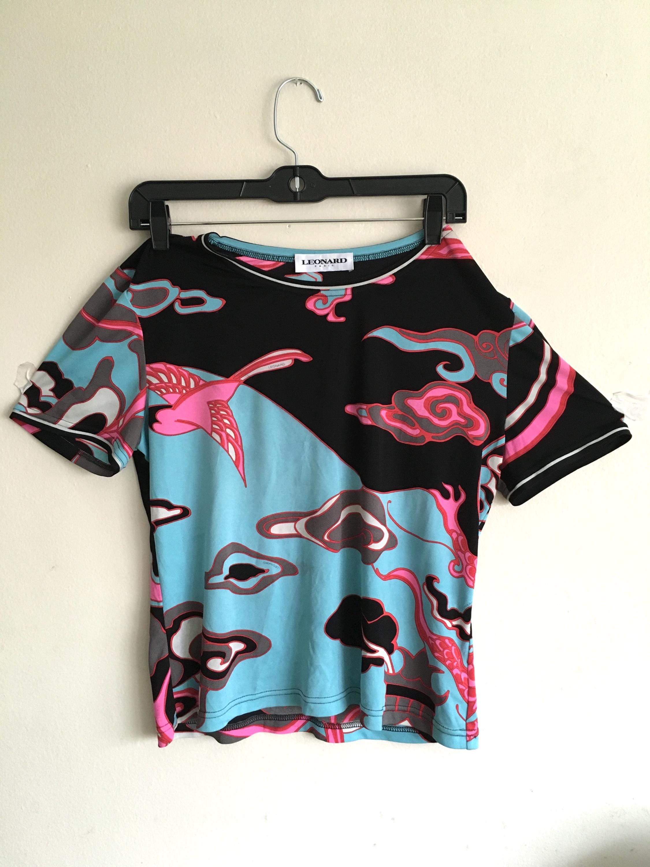Vintage Leonard Paris Top - Etsy
