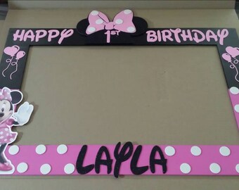 Minnie Mouse Photo Booth Frame 20"x 30" inches