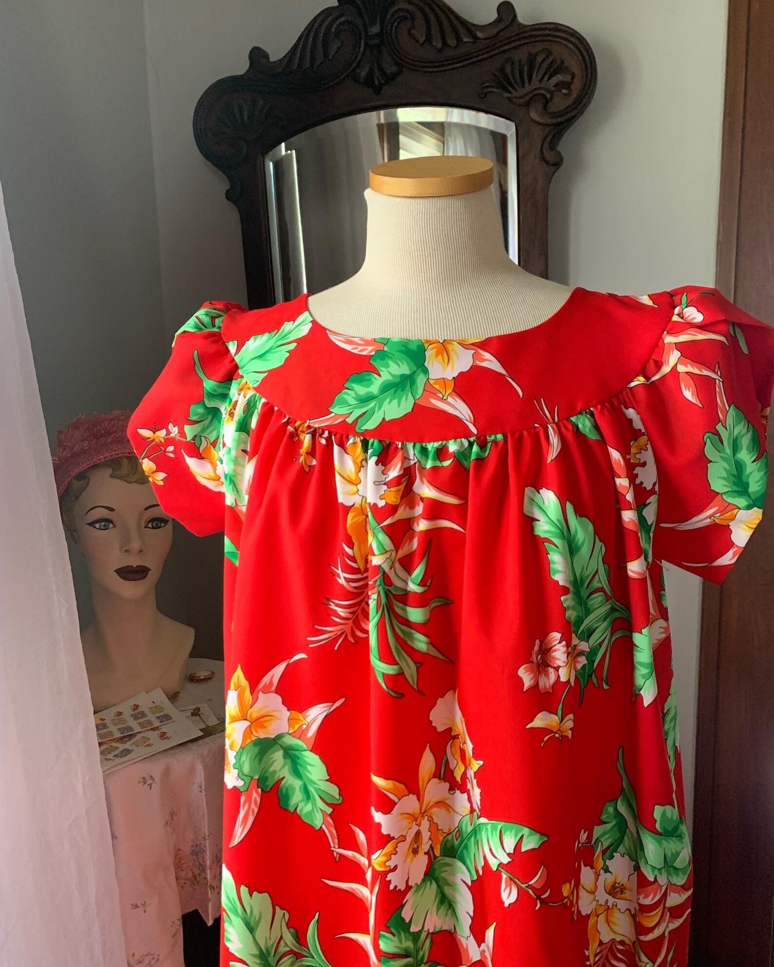 Vintage Hawaiian Muu Muu Dress Summer Dress 70s Summer - Etsy