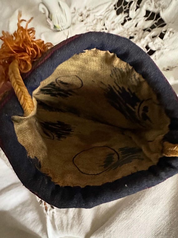 Antique Kilim Purse, Vintage Kilim Handbag, Wool … - image 5