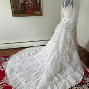 vintage wedding dress etsy 1970s Boho Bishop Sleeve Vintage Wedding Dresses - Etsy
