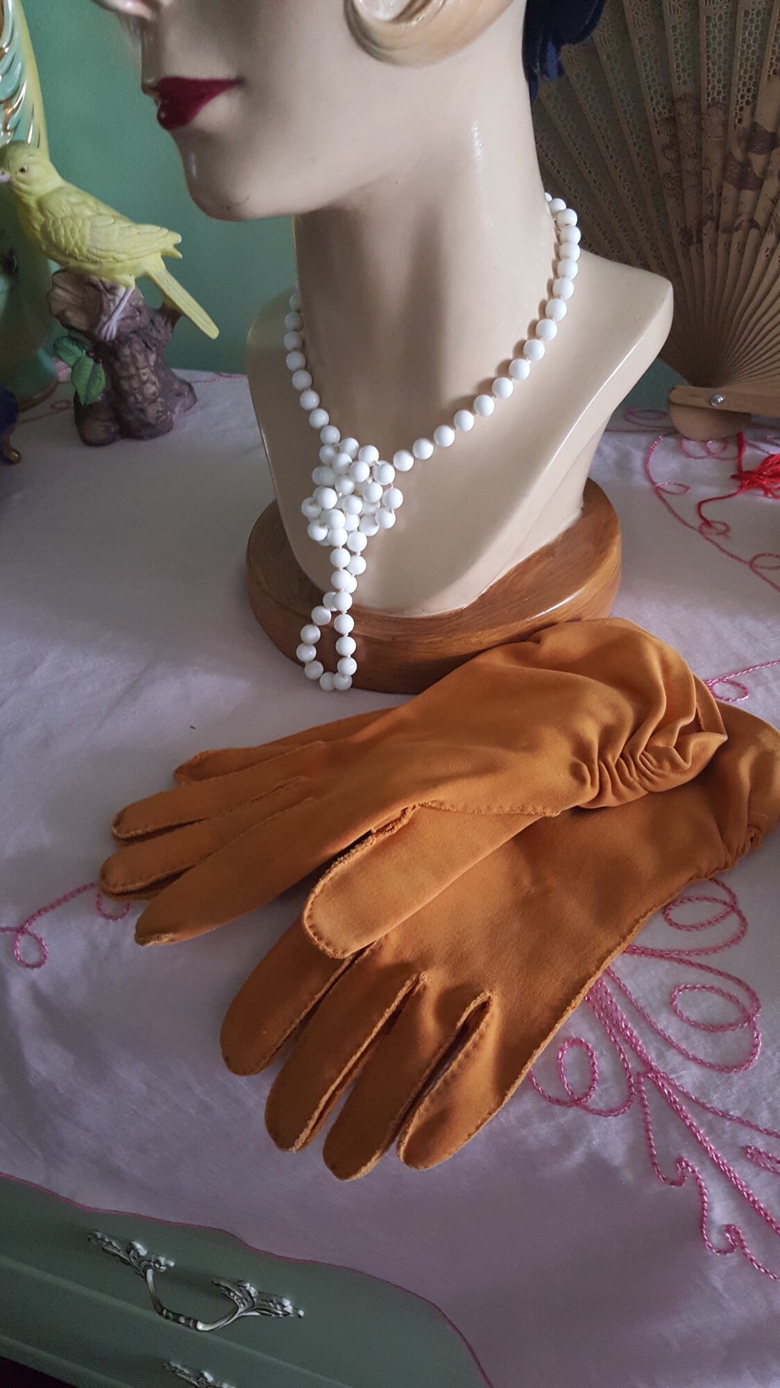 40s Mustard Gloves 1940s Mustard Yellow Gloves 1950s Golden Etsy