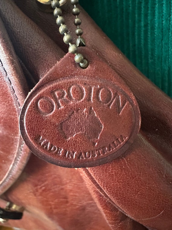 Vintage Leather Oroton Purse, Vintage Australian … - image 9