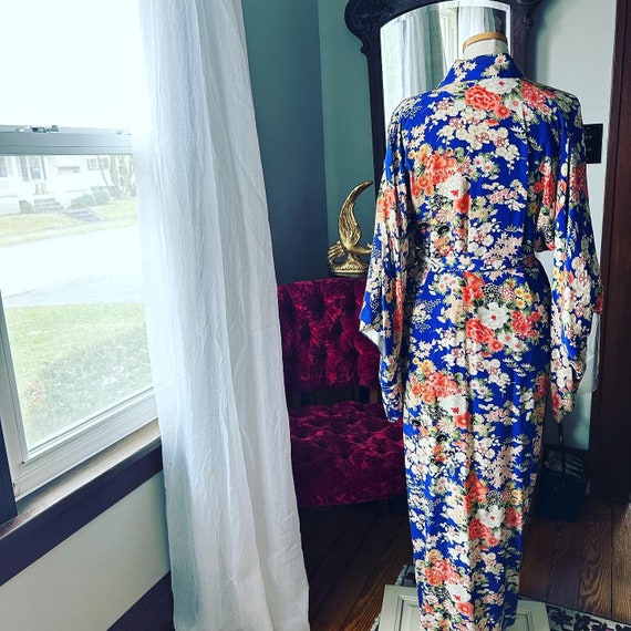 Vintage Japanese Silk Kimono, Antique Silk Kimono, Vi… Gem