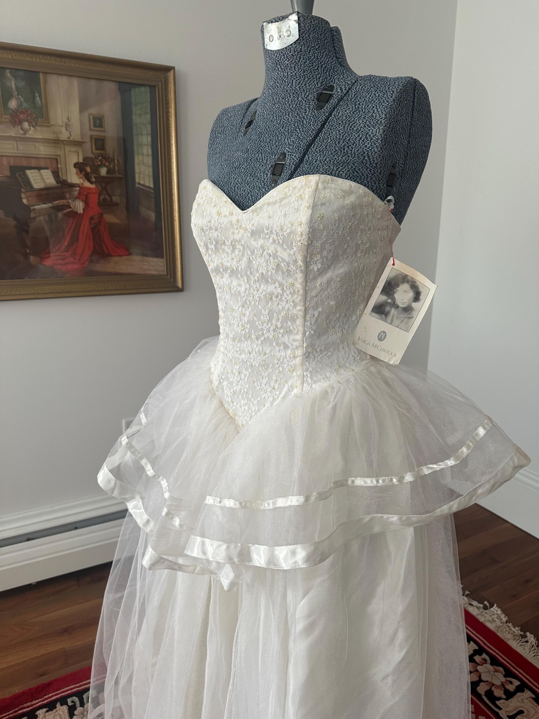 Vintage Jessica Mcclintock Wedding Dress, Gunne Sax Wedding