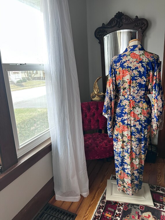 Vintage Japanese Silk Kimono, Antique Silk Kimono, Vi… Gem