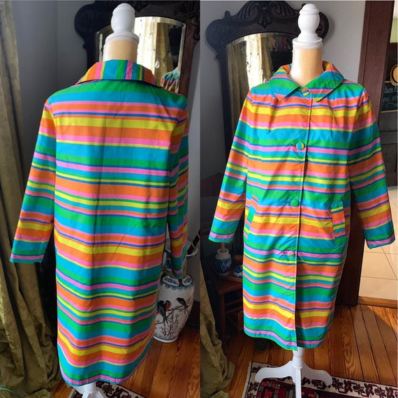 50s Rain Jacket, 50s Rain Coat, Vintage Rain Jacke