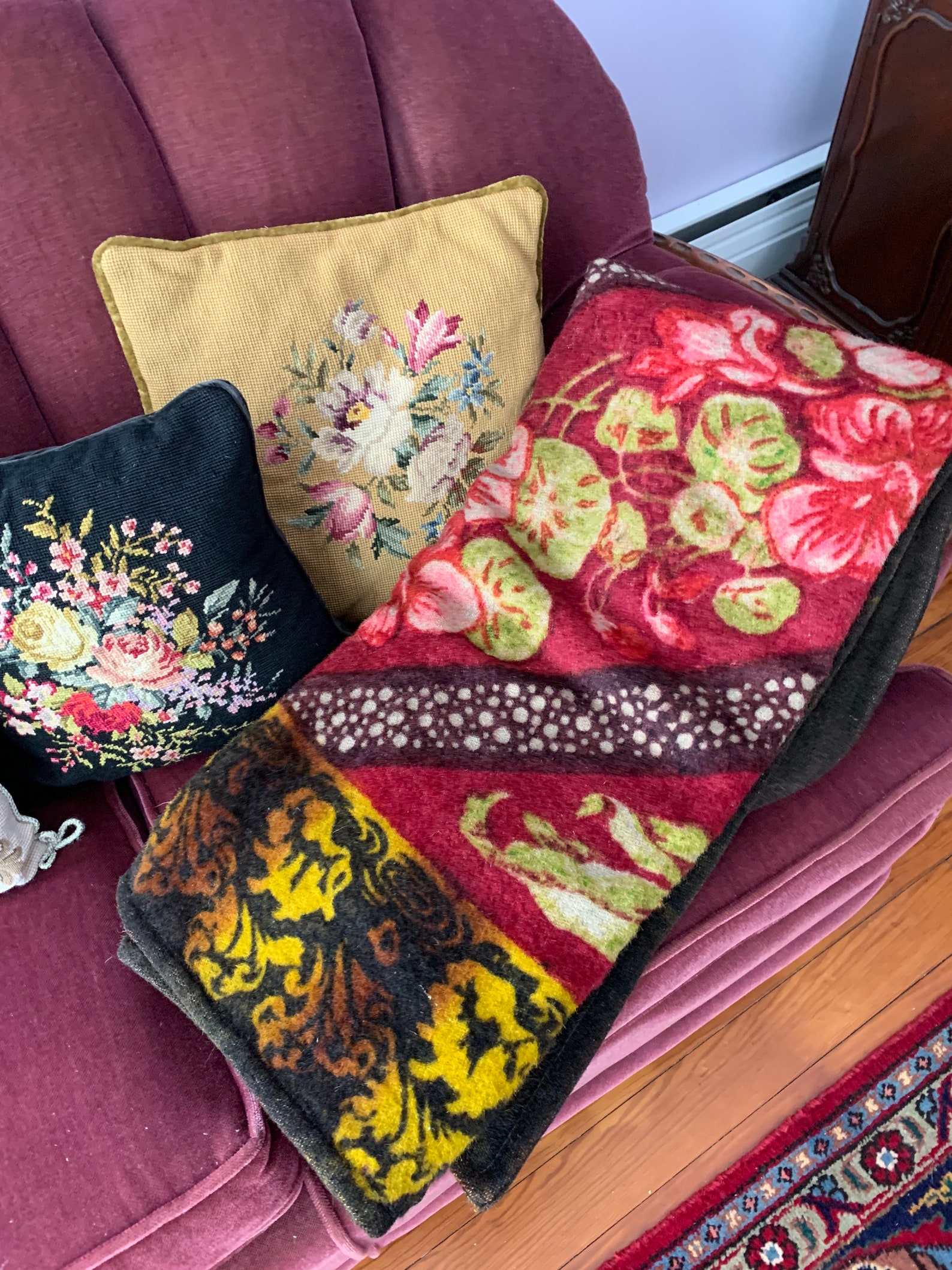 Antique Carriage Blanket Victorian Carriage Blanket Vintage Etsy