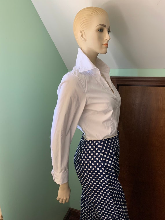 Vintage 50s 60s Cigarette Pants, Vintage Spring P… - image 8