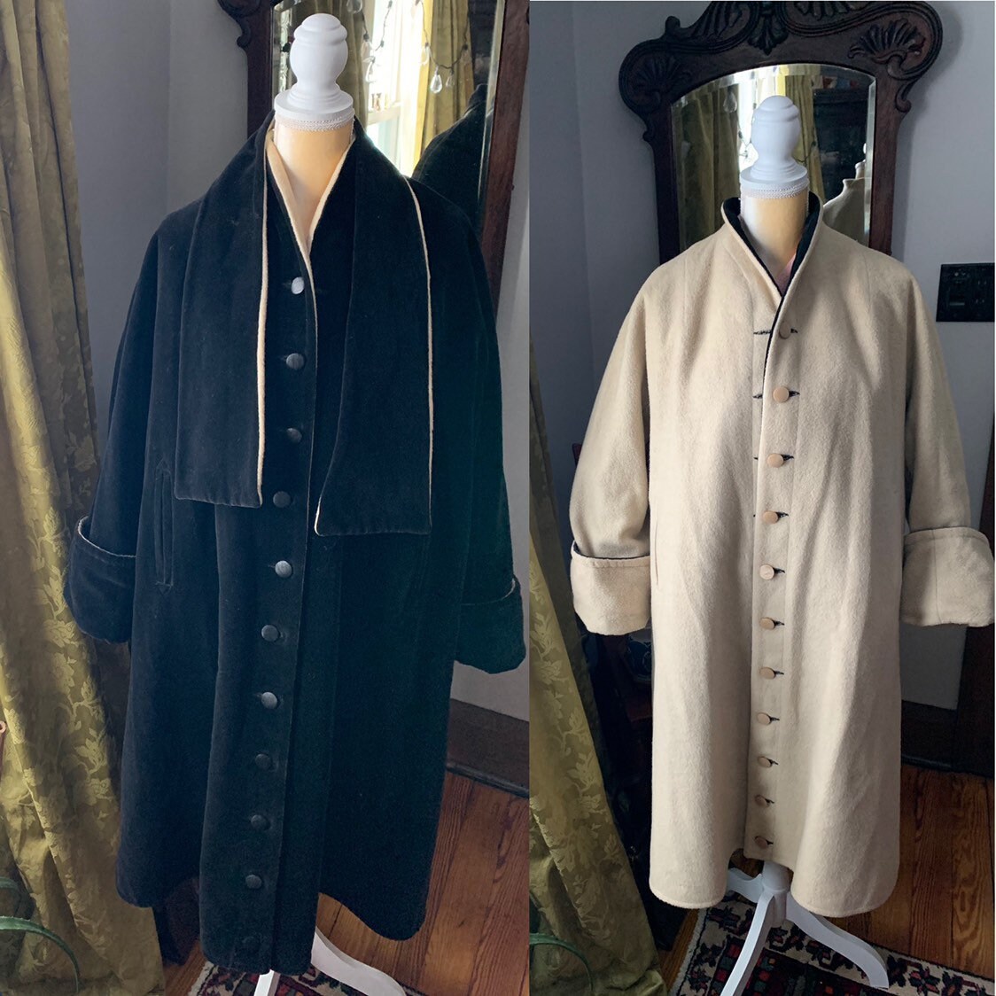 50s Reverisible Coat Lilli Ann Style Coat Vintage Swing | Etsy