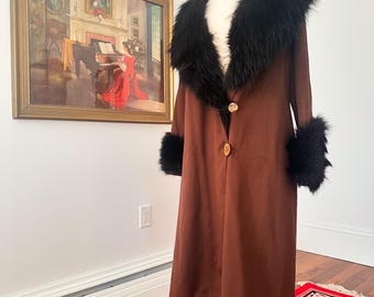Abrigo cloché de los años 20 y 30, abrigo estilo flapper antiguo, abrigo art déco, abrigo vintage de los años 20, abrigo estilo flapper auténtico, abrigo de talla mediana, calidad de museo.