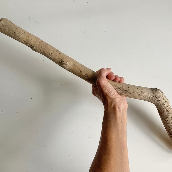 24” Long Driftwood Piece for Macrame Rod x Driftwood Stick x Long Driftwood for Wall Hanging Mobile Dowel Weaving Supplies and Dream Catcher