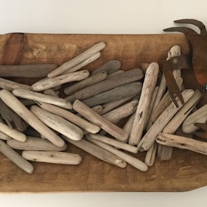 TOP SELLER! 3" - 5” Driftwood x BULK Driftwood Pieces from Northern California x Drift Wood x Found Objects x Macrame Supplies