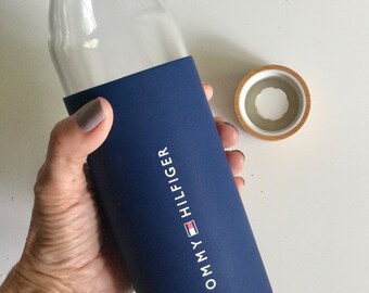 Tommy Hilfiger Glass Water Bottle Safe Water Bottle - Etsy