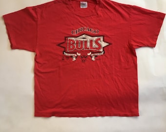 Vintage Lee Sport Chicago Bulls T-shirt - Etsy
