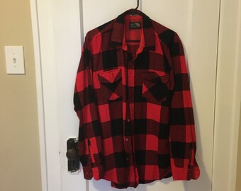 Buffalo check button down