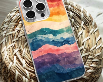 iPhone Clear Case, Pride Month Rainbow iPhone 15 14 13 12 11 Plus Pro Max TPU Case, Samsung Galaxy S21 S22 Ultra Case, Premium iPhone Casing