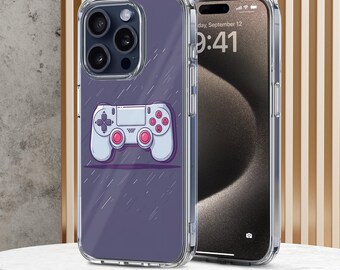 Duidelijk iPhone-hoesje, gamingconsole iPhone 15 14 13 12 11 Plus Pro Max TPU-hoesje, Samsung Galaxy S20 S21 S22 Ultra-hoesje, iPhone-behuizing gamers