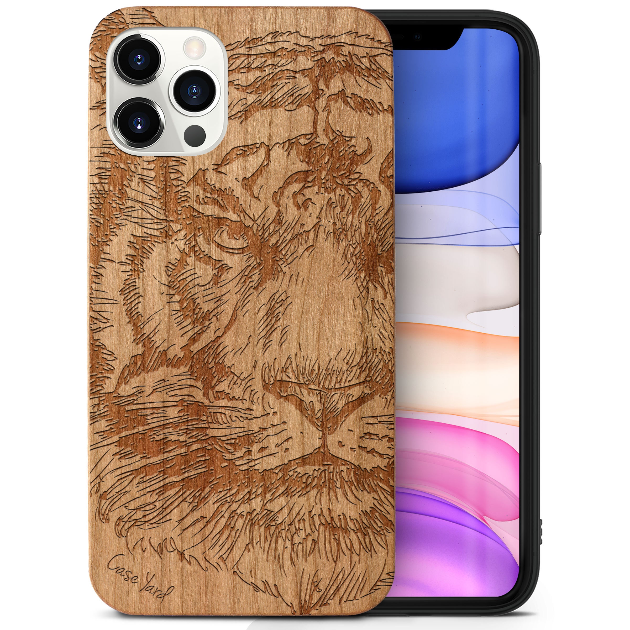 Colorful Wolf Sketch Redmi Note 8 Back Cover Case Online at Best Price   Shoproom