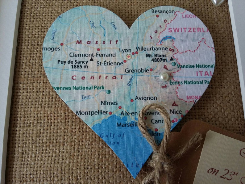 Mr /& Mrs Heart Map Engagement location Marriage,New Home location Picture Personalised Wedding location gift Wall Art
