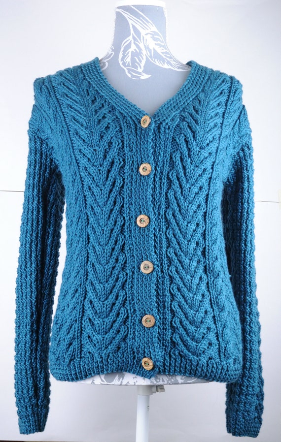 ladies teal cardigan uk