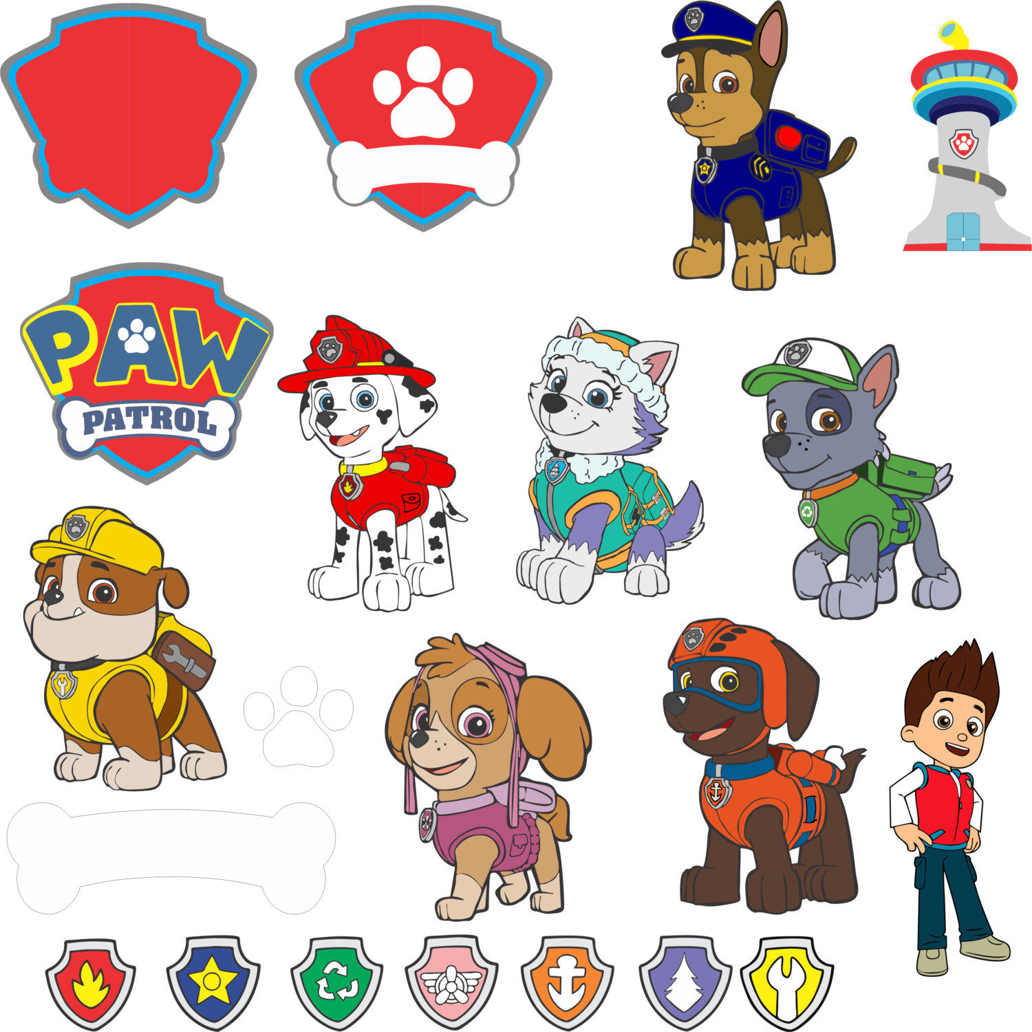 Paw Patrol SVG for Cricut Explorer Etsy