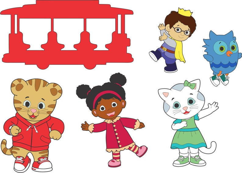 Daniel Tiger's Neighborhood Cricut Explorer SVG | Etsy
