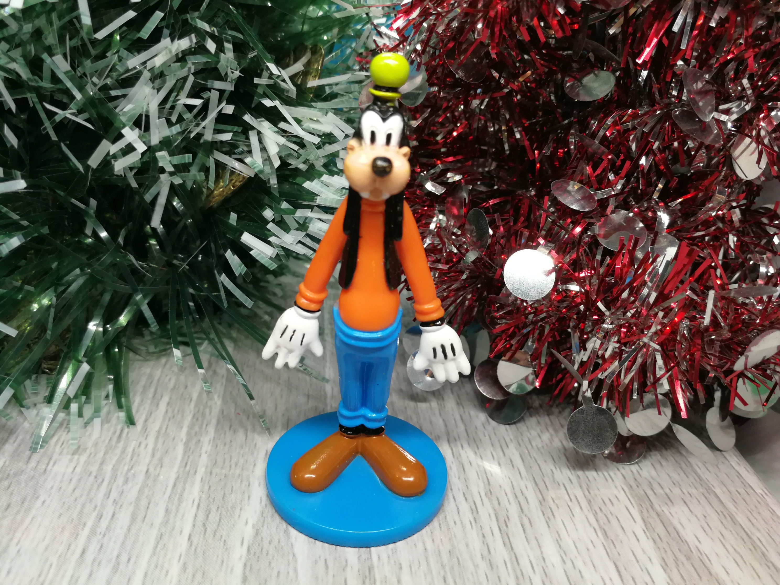 Goofy warrior figure Epcot Disney  toy custom themed Christmas tree ornament 