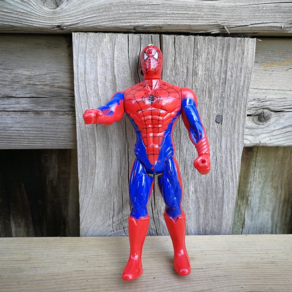 Spiderman DC Comics Action Figure Christmas Ornament PVC Plastic Toy Figurine