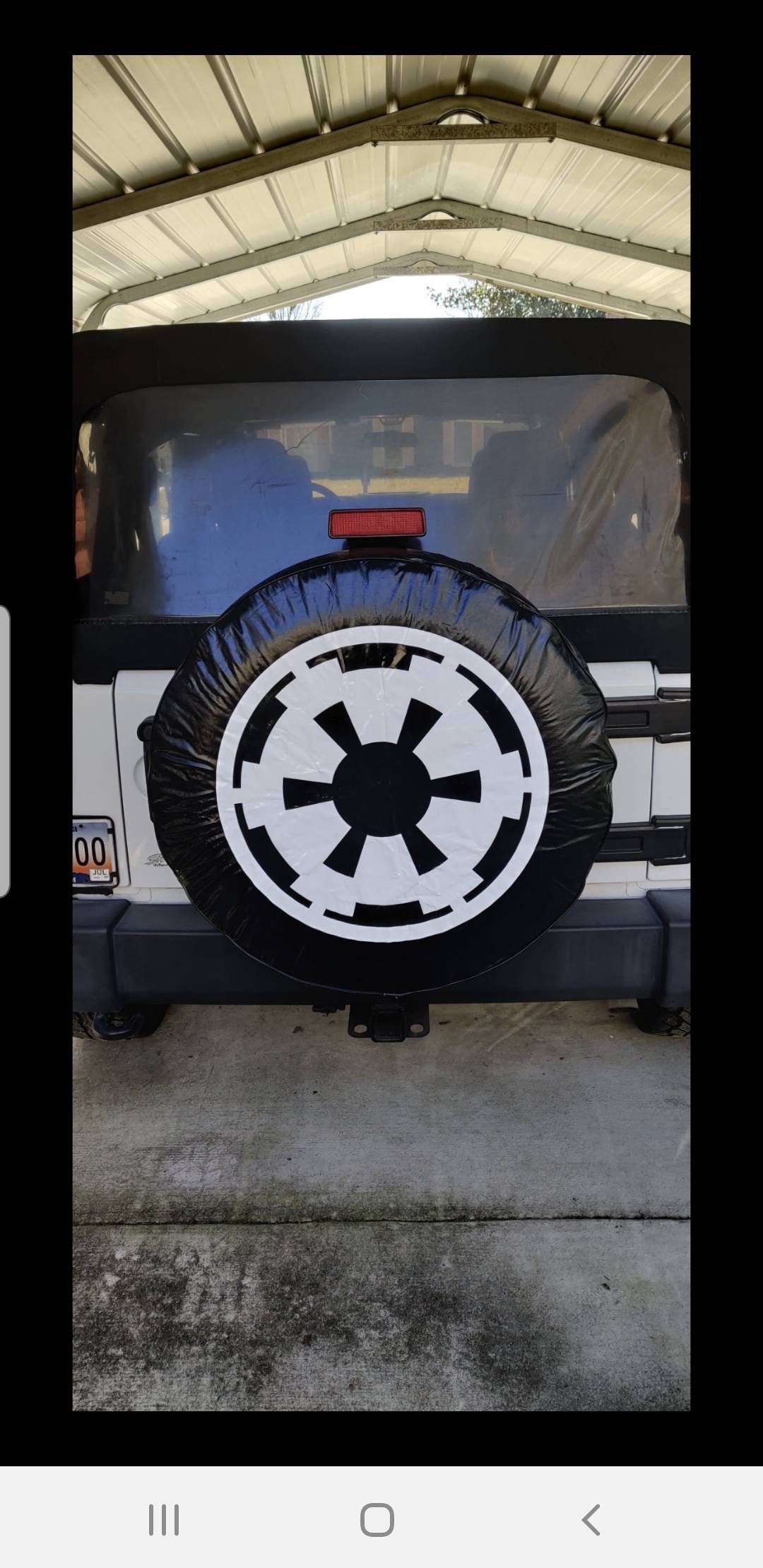 Galactic Empire Star Wars Tire Cover Etsy