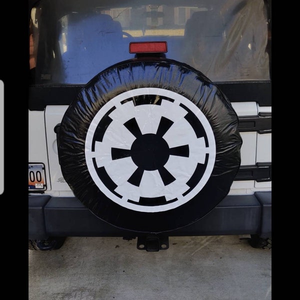 Galactic Empire Star Wars Tire cover