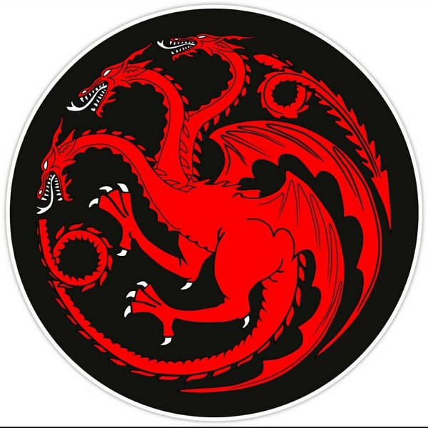 Targaryen Dragon Spare Tire Cover-