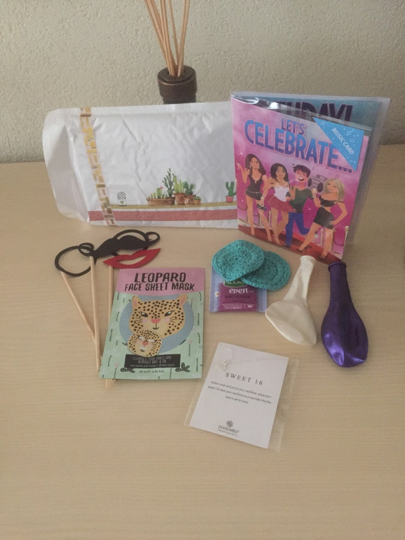 Sweet 16 Suprise Post Personal Snail Mail Sweet 16 Happy Etsy
