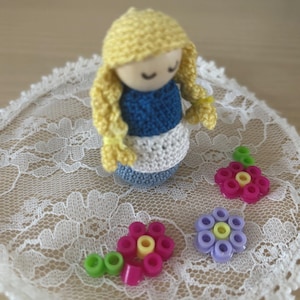 Haakpatroon Hollands meisje - peg doll Dutch girl (PDF-NL)