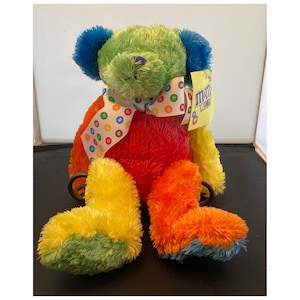 12.5&quot; Color Block Mar&#39;s M&M Bear